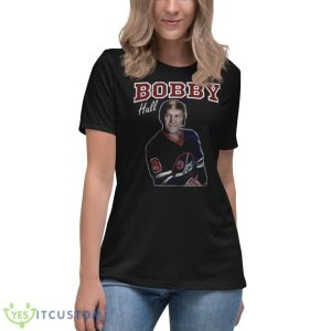 Robert Marvin Hull Bobby Hull Shirt - Women's Relaxed Short Sleeve Jersey Tee