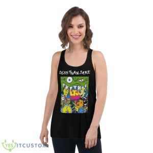 Rock N Roll Pizzeria Less Than Jake Shirt - Women's Flowy Racerback Tank