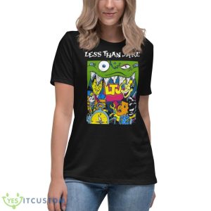Rock N Roll Pizzeria Less Than Jake Shirt - Women's Relaxed Short Sleeve Jersey Tee
