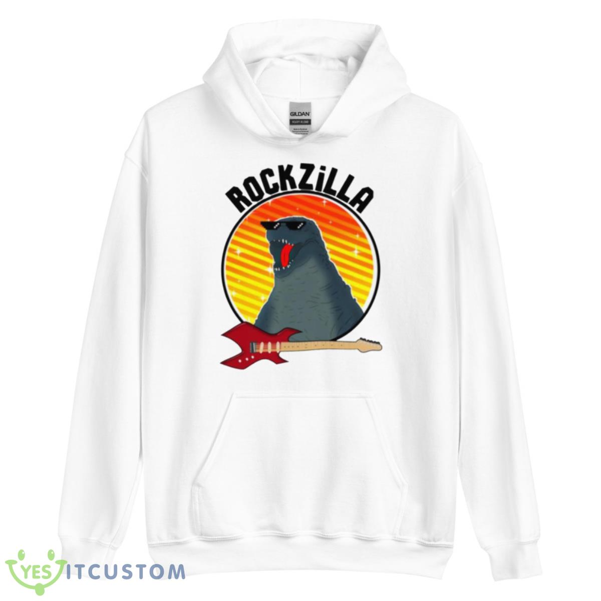 Rockzilla Supersonic Strenght Shirt 3 Rockzilla Supersonic Strenght Shirt - Unisex Heavy Blend Hooded Sweatshirt