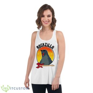 Rockzilla Supersonic Strenght Shirt 8 Rockzilla Supersonic Strenght Shirt - Women's Flowy Racerback Tank