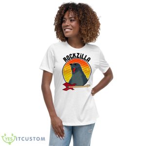 Rockzilla Supersonic Strenght Shirt 9 Rockzilla Supersonic Strenght Shirt - Women's Relaxed Short Sleeve Jersey Tee