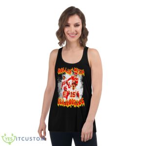Rollin With Mahomies Kansas City Shirt 10 Rollin With Mahomies Kansas City Shirt - Women's Flowy Racerback Tank