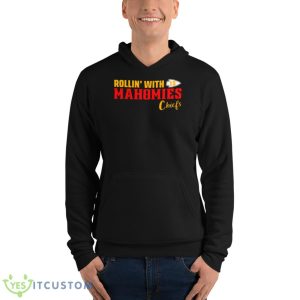 Rollin With Mahomies Shirt - Unisex Fleece Pullover Hoodie
