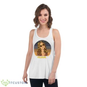 Rolrgrl Yellow Boogie Nights Shirt - Women's Flowy Racerback Tank