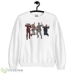 Ron Burgundy Anchorman Crew Jumping Shirt - Unisex Heavy Blend Crewneck Sweatshirt