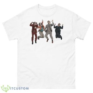 Ron Burgundy Anchorman Crew Jumping Shirt - 500 Men’s Classic Tee Gildan