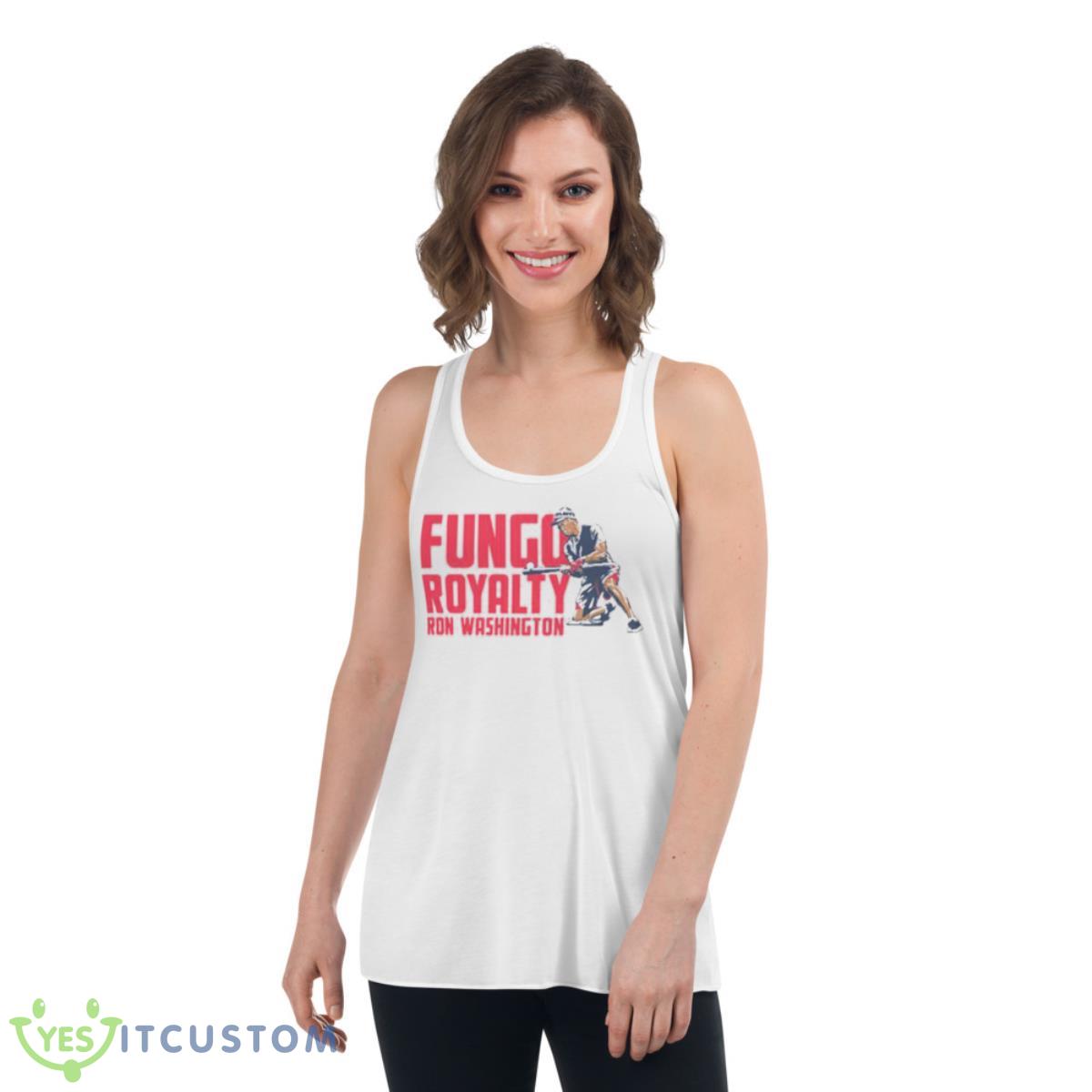 Ron Washington Fungo Royalty Shirt 4 Ron Washington Fungo Royalty Shirt - Women's Flowy Racerback Tank