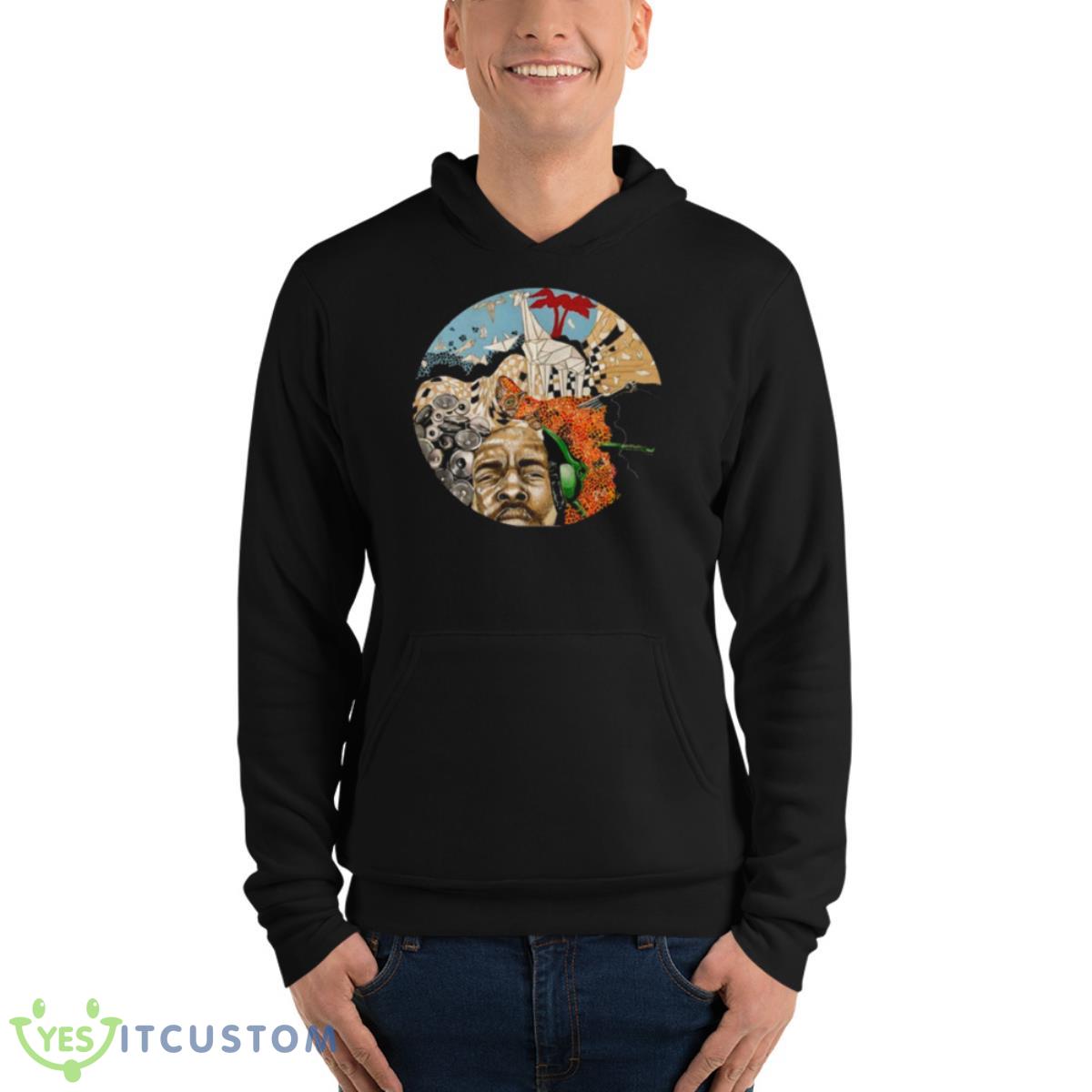 Round Design Questlove Hair Shirt 4 Round Design Questlove Hair Shirt - Unisex Fleece Pullover Hoodie