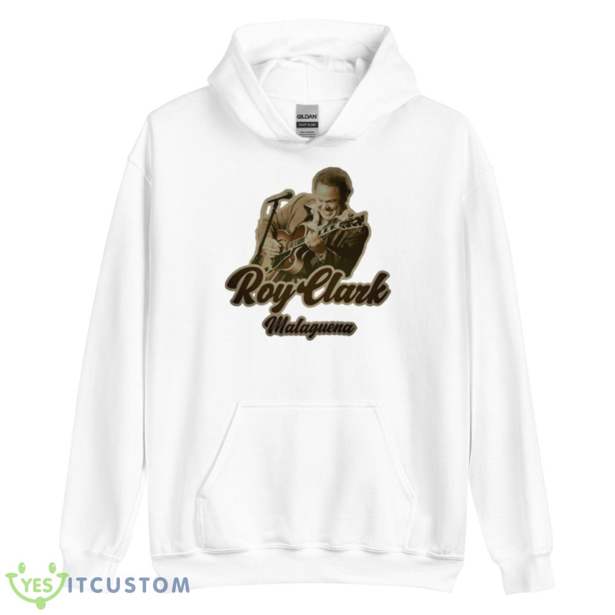 Roy Clark Malaguena Shirt 11 Roy Clark Malaguena Shirt - Unisex Heavy Blend Hooded Sweatshirt