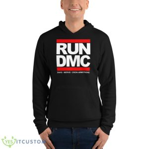 Run DMC Davis Mervis Crow Armstrong Shirt 9 Run DMC Davis Mervis Crow Armstrong Shirt - Unisex Fleece Pullover Hoodie