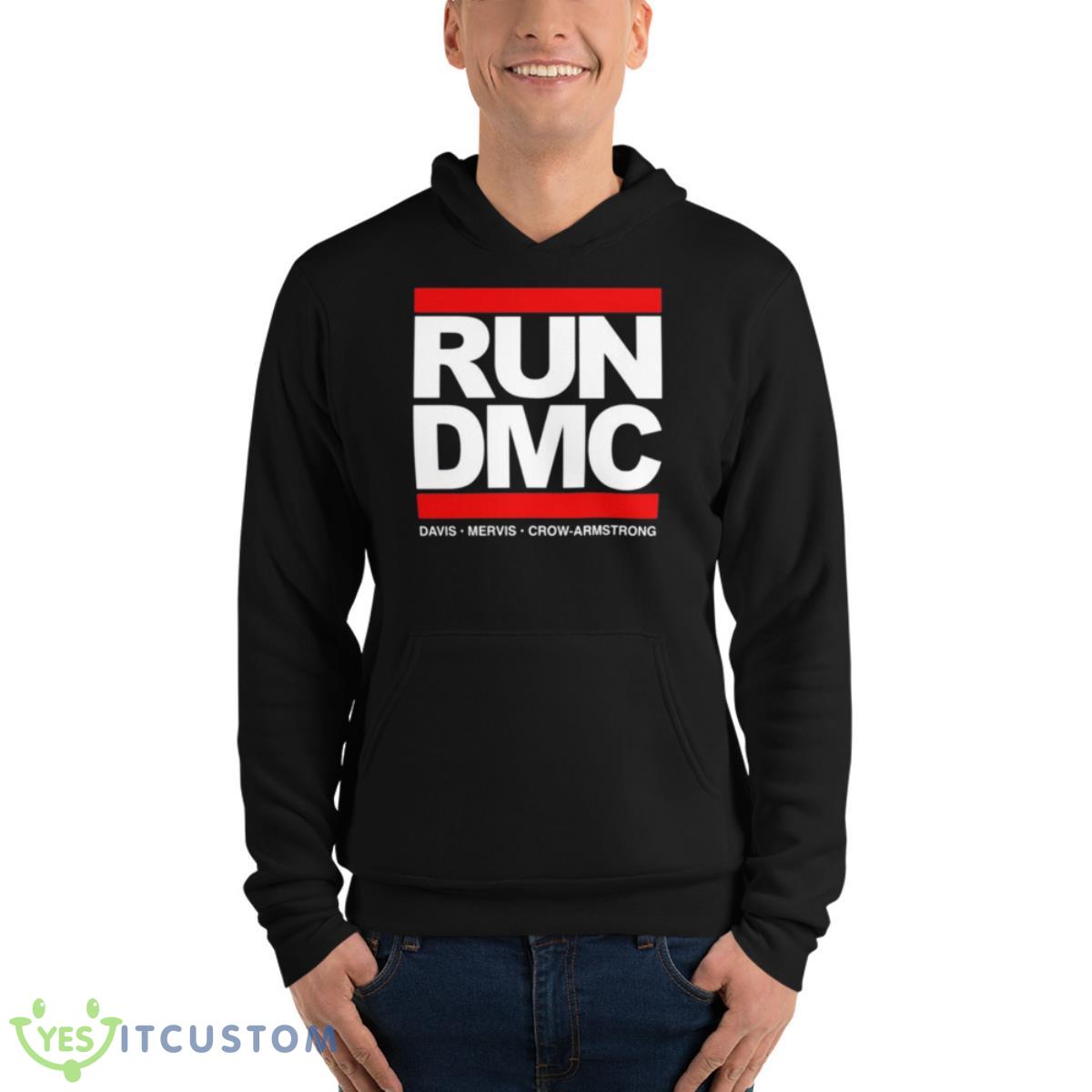 Run DMC Davis Mervis Crow Armstrong Shirt 4 Run DMC Davis Mervis Crow Armstrong Shirt - Unisex Fleece Pullover Hoodie