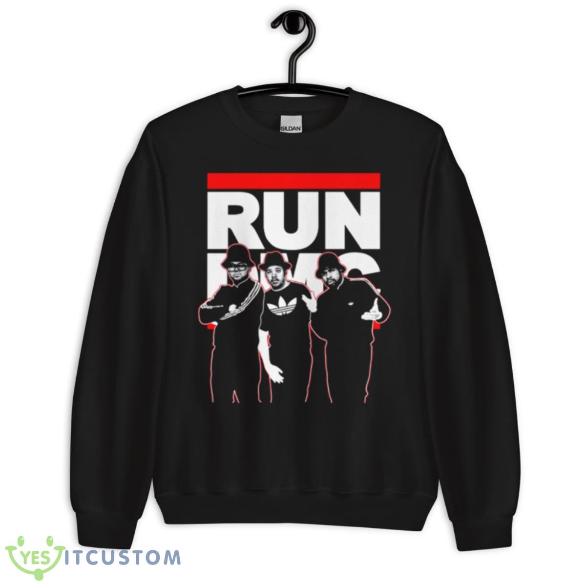 Run Dmc Rap Hip Hop Shirt 3 Run Dmc Rap Hip Hop Shirt - Unisex Crewneck Sweatshirt