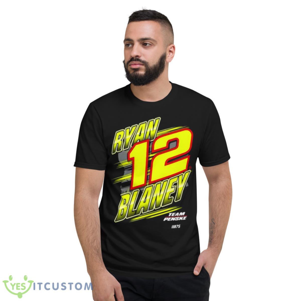 Ryan Blaney Team Penske Blister 2023 Shirt 2 Ryan Blaney Team Penske Blister 2023 Shirt - Short Sleeve T-Shirt