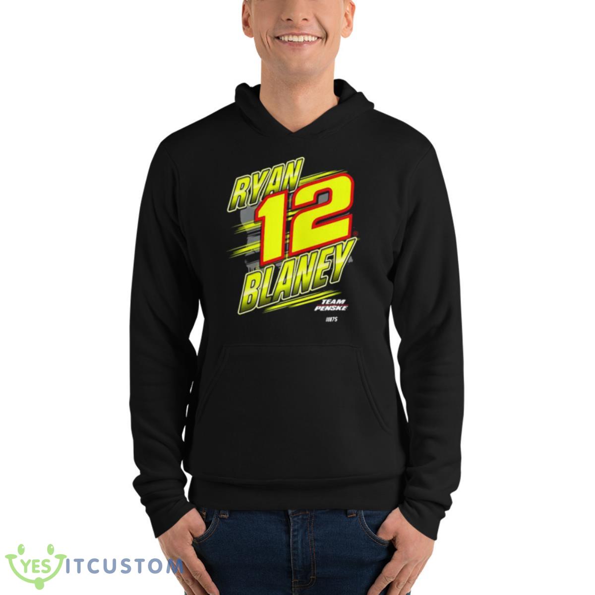 Ryan Blaney Team Penske Blister 2023 Shirt 4 Ryan Blaney Team Penske Blister 2023 Shirt - Unisex Fleece Pullover Hoodie
