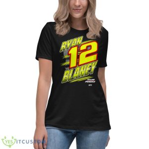 Ryan Blaney Team Penske Blister 2023 Shirt 11 Ryan Blaney Team Penske Blister 2023 Shirt - Women's Relaxed Short Sleeve Jersey Tee