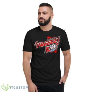 Ryan Preece Stewart Haas Racing Team Collection Black 2023 #41 HAAS Shirt - Short Sleeve T-Shirt