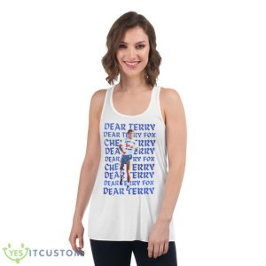 Ryan Reynolds Terry Fox Shirt - Women's Flowy Racerback Tank