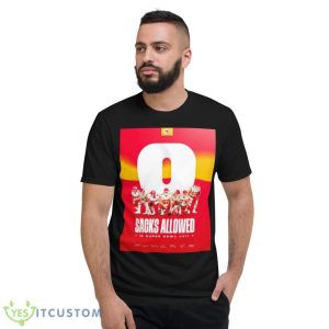 Sacks Allowed In Super Bowl LVII Shirt - Short Sleeve T-Shirt