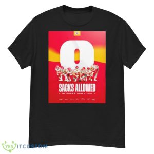 Sacks Allowed In Super Bowl LVII Shirt - G500 Men’s Classic T-Shirt