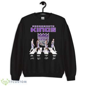 Sacramento Kings Abbey Road Signatures Shirt - Unisex Crewneck Sweatshirt