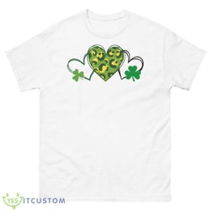Saint Patricks Day Heart Vintage Shirt - 500 Men’s Classic Tee Gildan