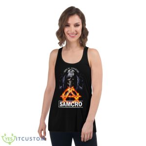 Samcro Design Sons Of Anarchy Shirt - Women's Flowy Racerback Tank