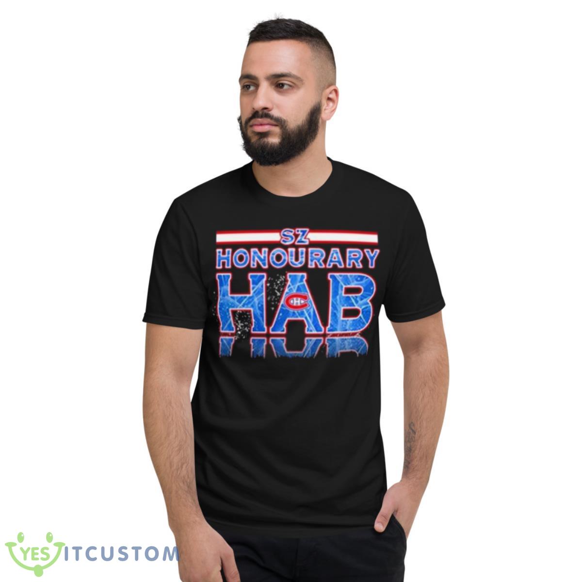 Sami Zayn Honourary Hab Shirt 2 Sami Zayn Honourary Hab Shirt - Short Sleeve T-Shirt
