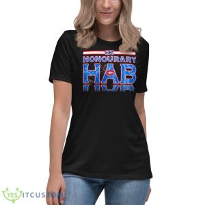 Sami Zayn Honourary Hab Shirt 11 Sami Zayn Honourary Hab Shirt - Women's Relaxed Short Sleeve Jersey Tee