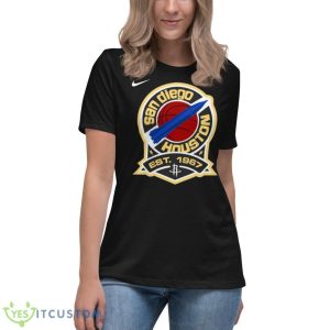 San Diego Houston Est 1967 Shirt 11 San Diego Houston Est 1967 Shirt - Women's Relaxed Short Sleeve Jersey Tee