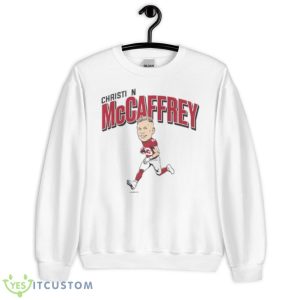 San Francisco Christian McCaffrey Caricature Shirt - Unisex Heavy Blend Crewneck Sweatshirt