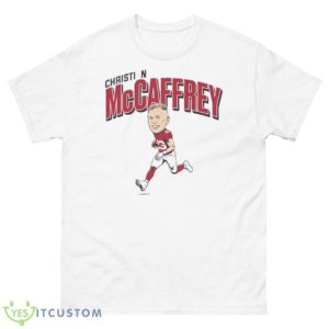 San Francisco Christian McCaffrey Caricature Shirt - 500 Men’s Classic Tee Gildan