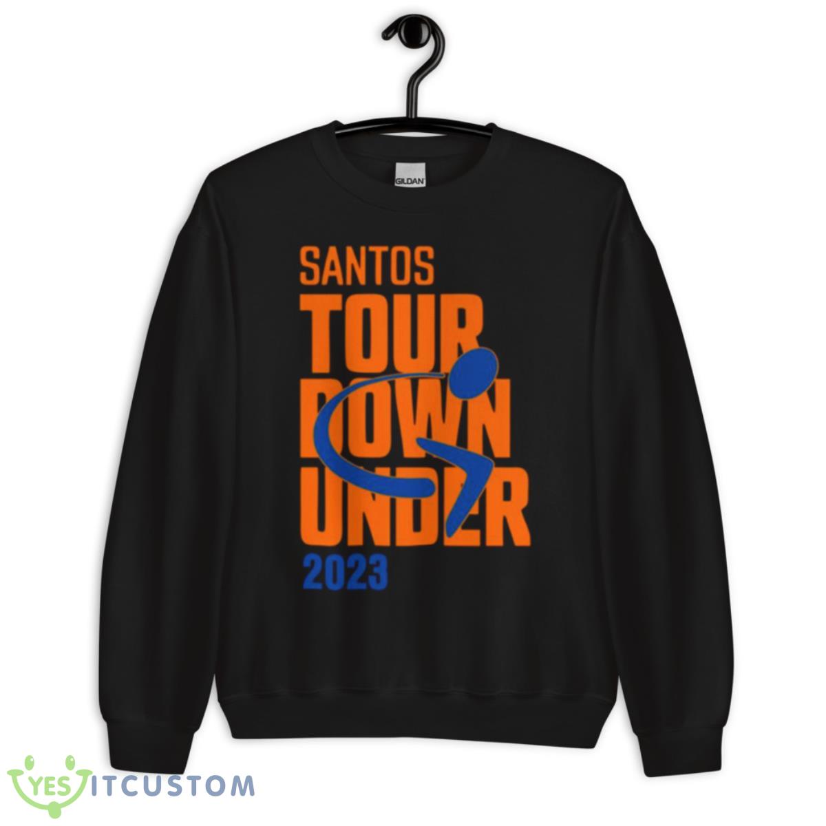 Santos Down Under 2023 New Tour Shirt 3 Santos Down Under 2023 New Tour Shirt - Unisex Crewneck Sweatshirt