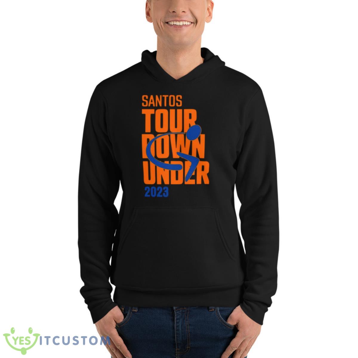 Santos Down Under 2023 New Tour Shirt 4 Santos Down Under 2023 New Tour Shirt - Unisex Fleece Pullover Hoodie
