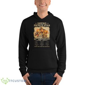 Saving Private Ryan 25th Anniversary 1998 – 2023 Thank You For The Memories Signatures Shirt 9 Saving Private Ryan 25th Anniversary 1998 – 2023 Thank You For The Memories Signatures Shirt - Unisex Fleece Pullover Hoodie
