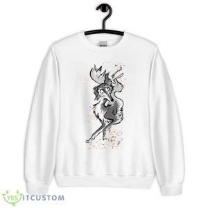 Schrodinger’s Silken Borzoi Dog Shirt - Unisex Heavy Blend Crewneck Sweatshirt