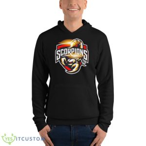 Scorpions Logo Shirt 9 Scorpions Logo Shirt - Unisex Fleece Pullover Hoodie