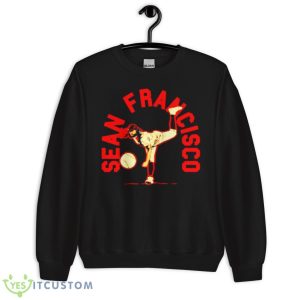 Sean Francisco Sean Manaea Player Baseball Shirt - Unisex Crewneck Sweatshirt