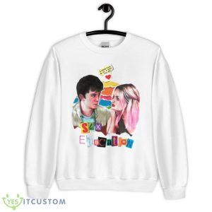 Sex Education Illustration Long Shirt - Unisex Heavy Blend Crewneck Sweatshirt