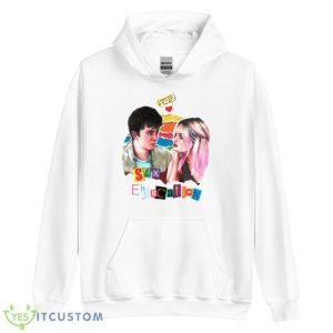 Sex Education Illustration Long Shirt - Unisex Heavy Blend Hooded Sweatshirt