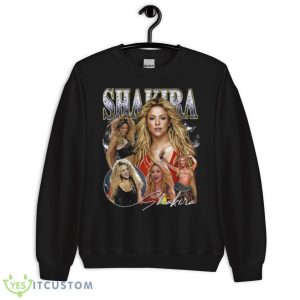 Shakira Vintage 90s Gift For Fans Shirt - Unisex Crewneck Sweatshirt