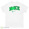 Shamrock St Patricks Day N1KE Swoosh Shirt - 500 Men’s Classic Tee Gildan