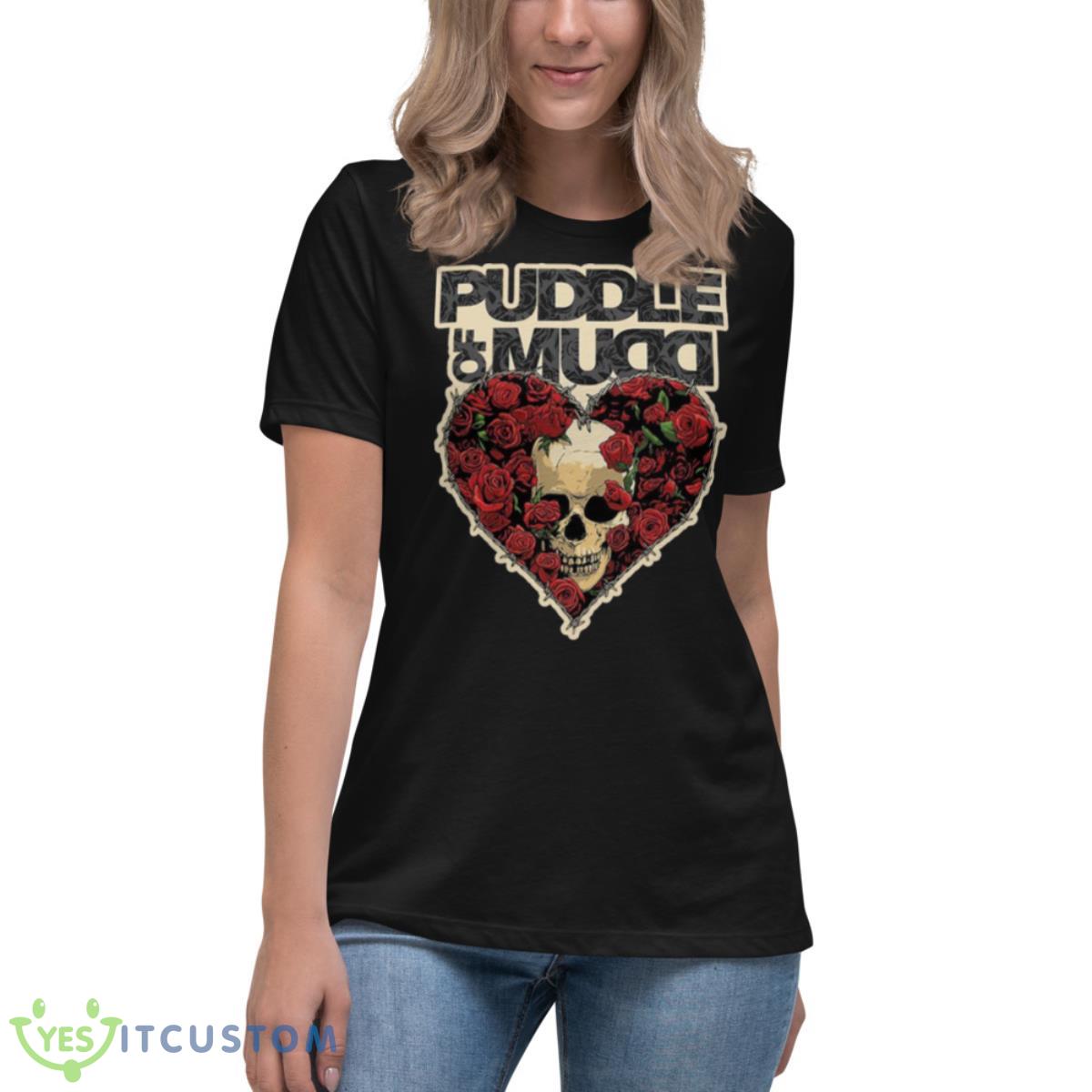 She Hates Me Puddle Of Mudd Shirt 6 She Hates Me Puddle Of Mudd Shirt - Women's Relaxed Short Sleeve Jersey Tee