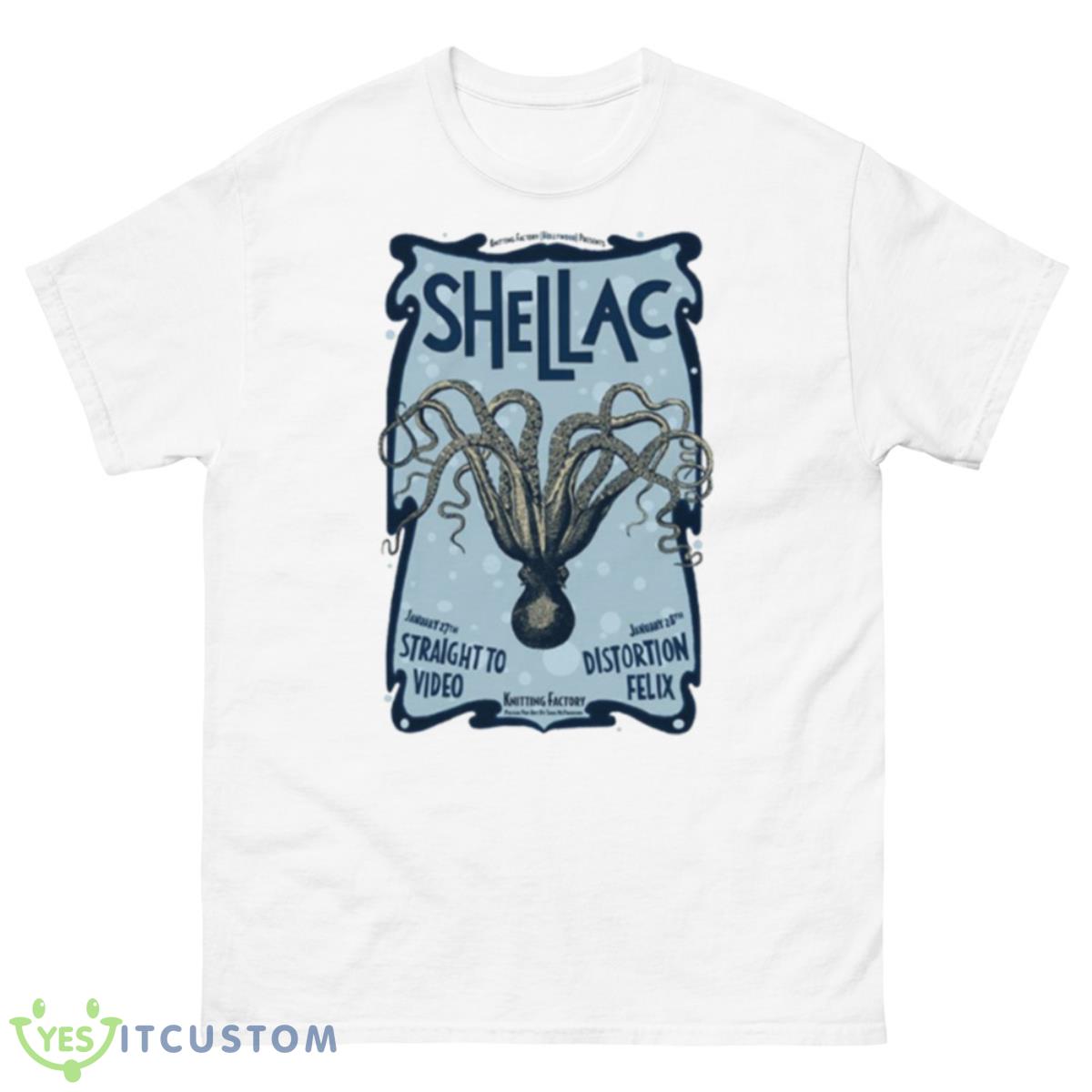 Shellac Straight To Video Distortion Felix Shirt 10 Shellac Straight To Video Distortion Felix Shirt - 500 Men’s Classic Tee Gildan