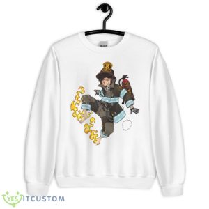 Shinra Kusakabe Fire Force Shirt - Unisex Heavy Blend Crewneck Sweatshirt