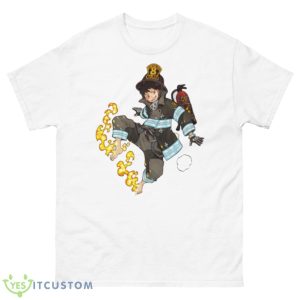 Shinra Kusakabe Fire Force Shirt - 500 Men’s Classic Tee Gildan