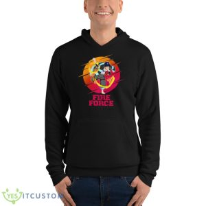 Shinra Kusakabe Sport Characters SunseShirt 9 Shinra Kusakabe Sport Characters SunseShirt - Unisex Fleece Pullover Hoodie