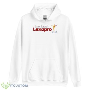 Shitheadsteve Live Laugh Lexapro Shirt - Unisex Heavy Blend Hooded Sweatshirt