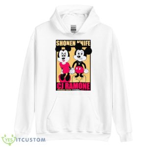 Shonen Knife Cj Ramone Gigposter Cincinnati Ohio Shirt 7 Shonen Knife Cj Ramone Gigposter Cincinnati Ohio Shirt - Unisex Heavy Blend Hooded Sweatshirt