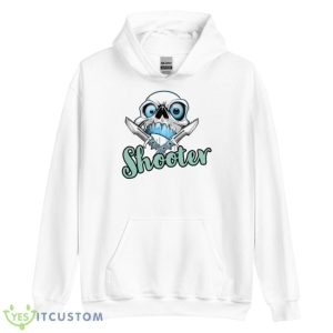 Shooter Skull Art Shooter Jennings Shirt - Unisex Heavy Blend Hooded Sweatshirt